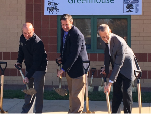 LHS Greenhouse Ground Breaking Event